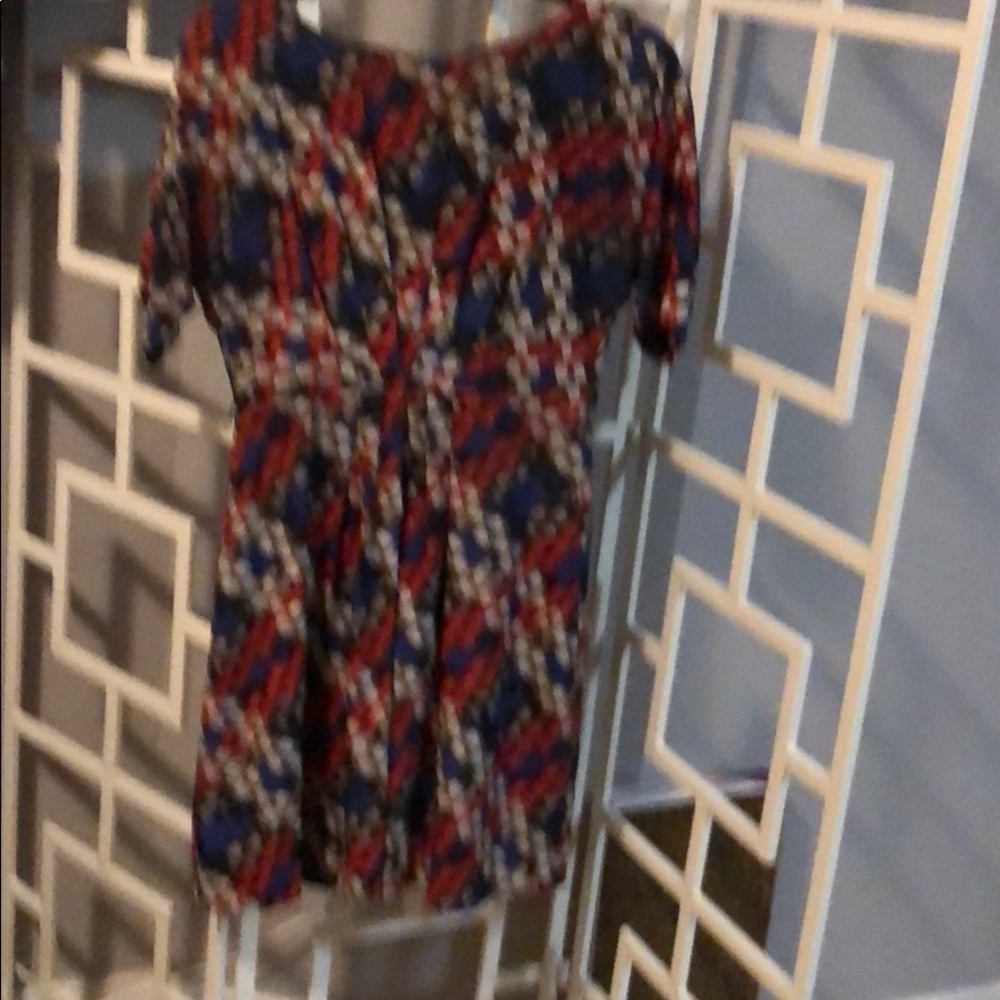 Red, white, and blue Trina Turk dress. Size 2